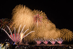 鹿屋夏祭り納涼花火大会